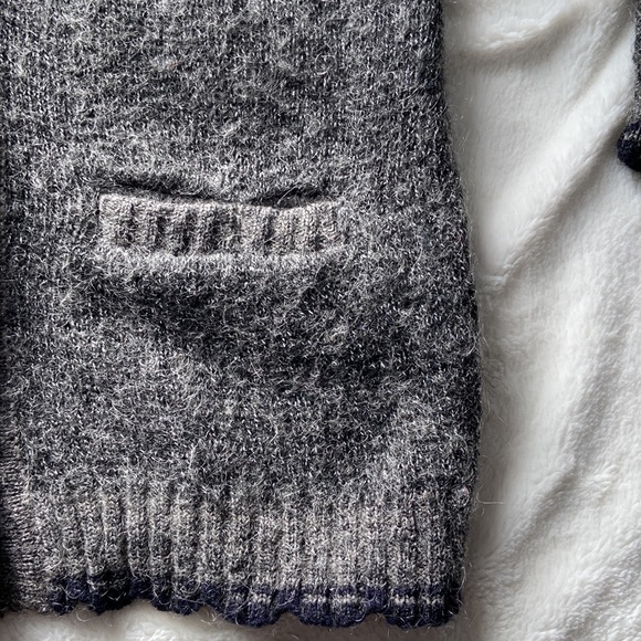 Vintage Wool Blend Chunky Cardigan NWOT - Picture 8 of 13